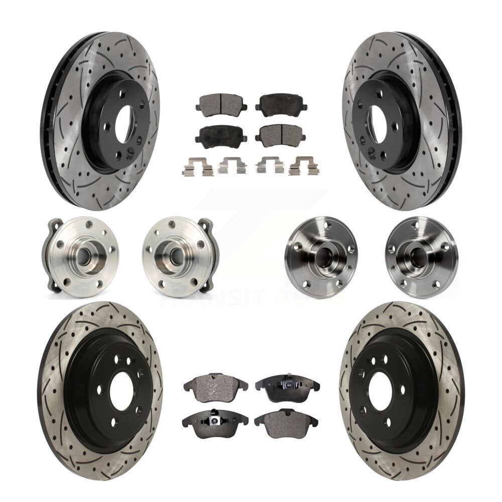 Transit Auto KBB-115955 Wheel Bearing and Hub Assembly for 2013-2014 Volvo S60 - Front and Rear product image