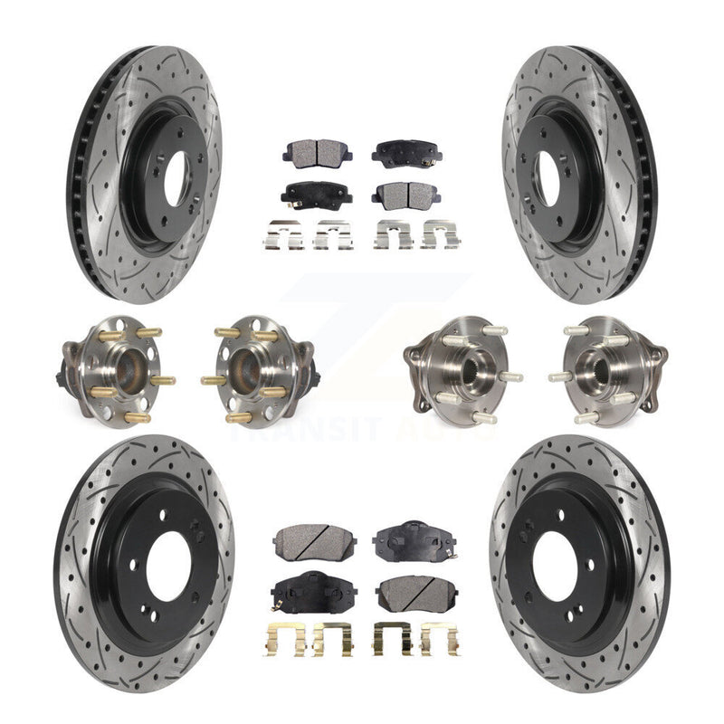 Transit Auto KBB-115969 Wheel Bearing and Hub Assembly for 2015 Hyundai Sonata - Front and Rear product image