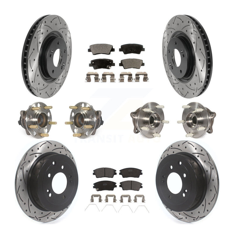 Transit Auto KBB-115970 Wheel Bearing and Hub Assembly for 2017-2022 Kia Sportage - Front and Rear product image