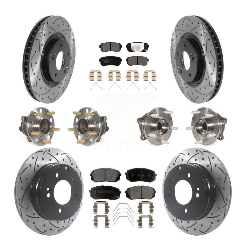 Transit Auto KBB-115971 Wheel Bearing and Hub Assembly for 2016-2019 Kia Optima - Front and Rear product image