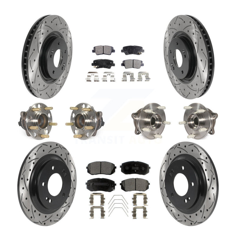 Transit Auto KBB-115972 Wheel Bearing and Hub Assembly for 2016 Hyundai Sonata - Front and Rear product image