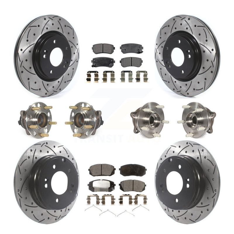 Transit Auto KBB-115975 Wheel Bearing and Hub Assembly for 2015-2016 Hyundai Sonata - Front and Rear product image