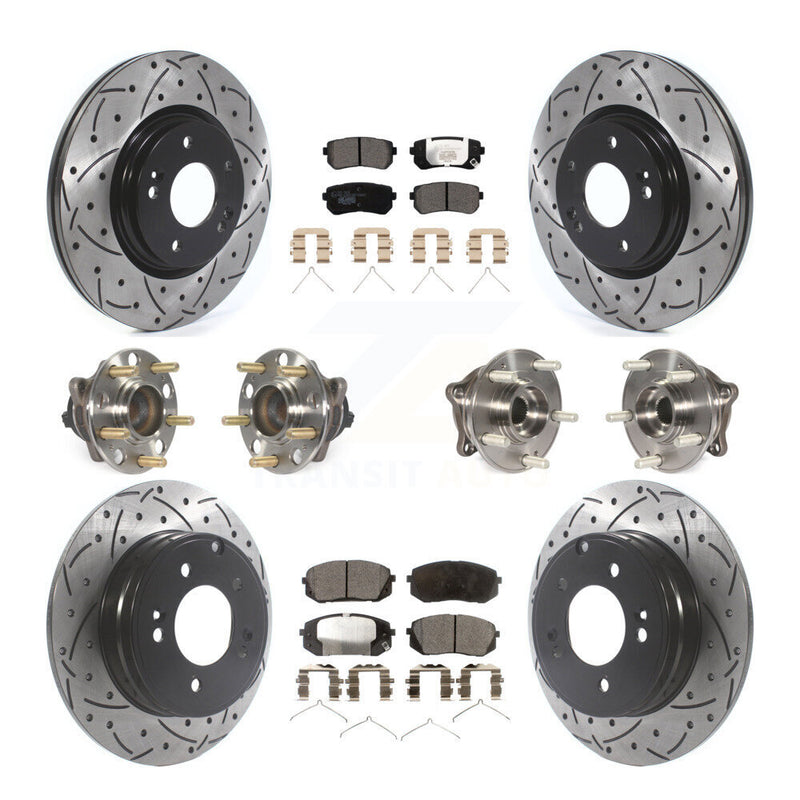 Transit Auto KBB-115976 Wheel Bearing and Hub Assembly for 2016-2019 Kia Optima - Front and Rear product image