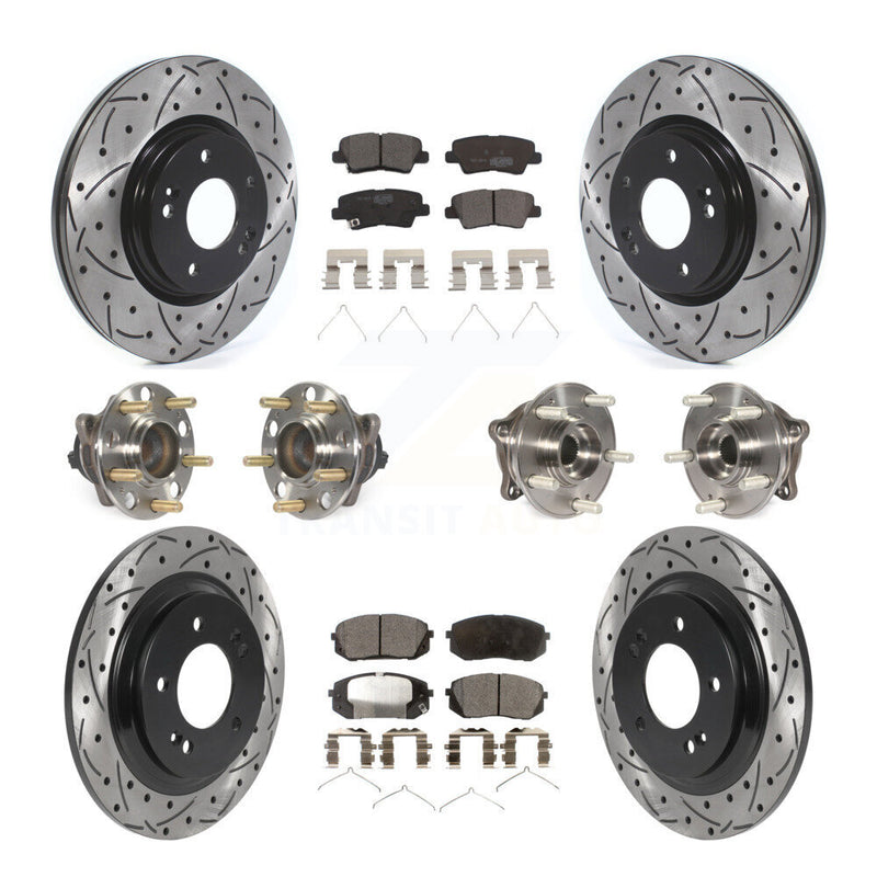 Transit Auto KBB-115977 Wheel Bearing and Hub Assembly for 2017-2019 Kia Optima - Front and Rear product image