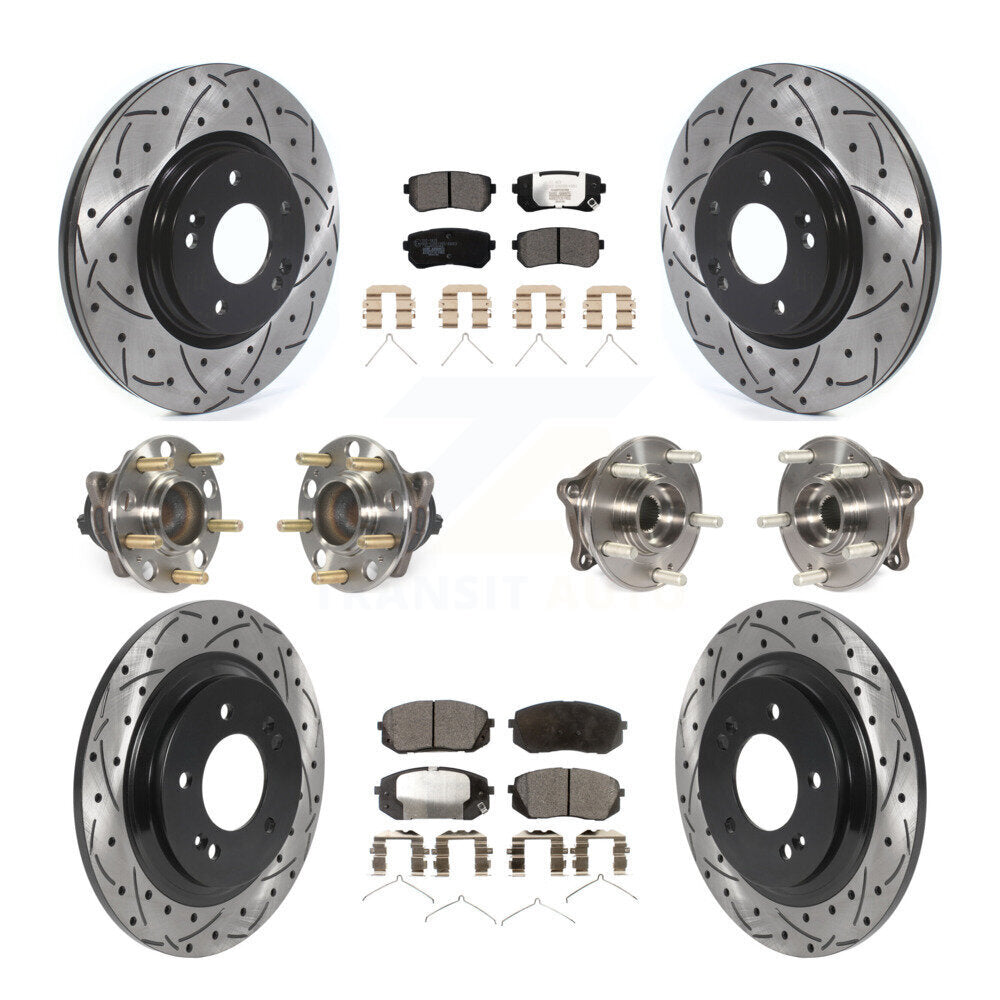 Transit Auto KBB-115978 Wheel Bearing and Hub Assembly for 2016 Kia Optima - Front and Rear product image