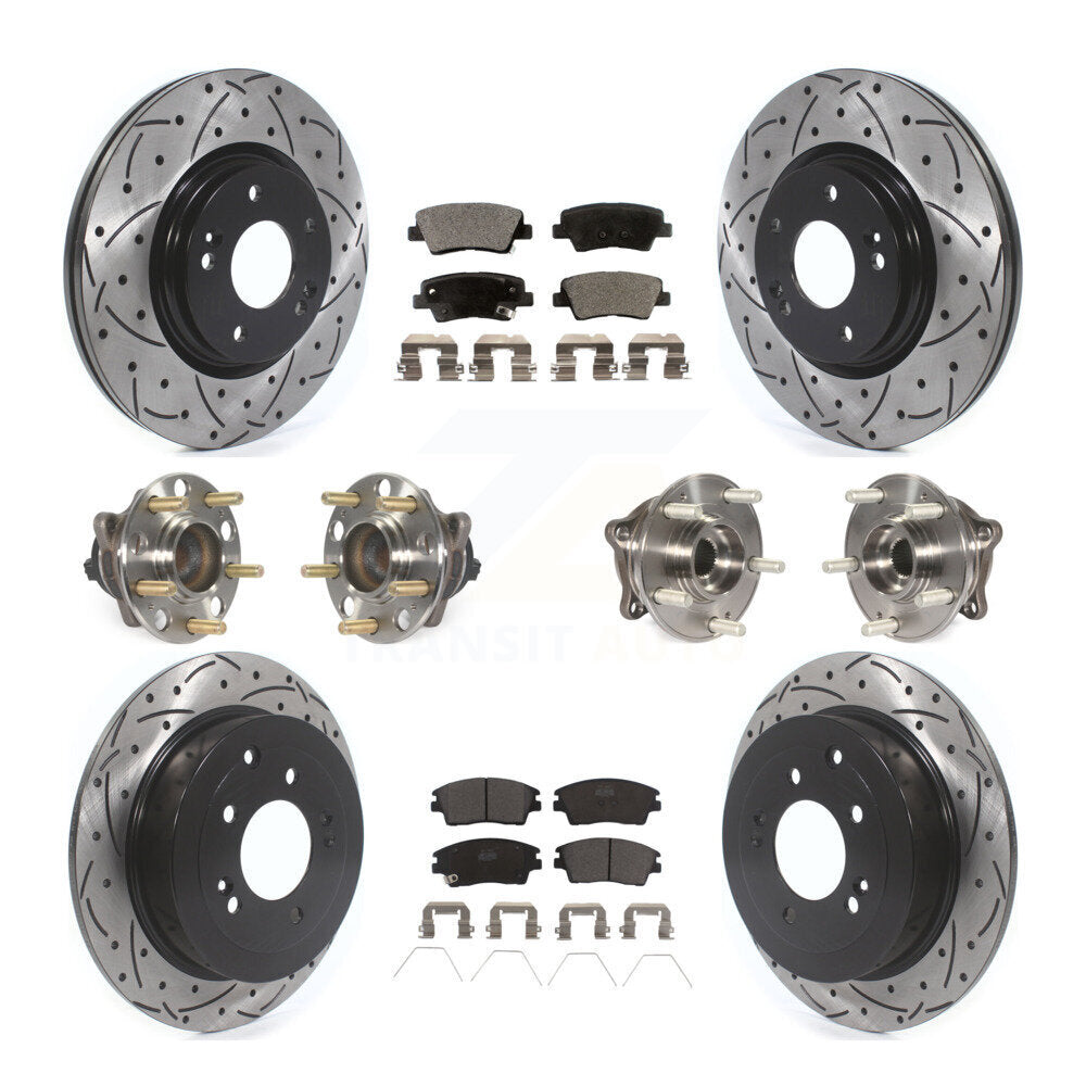 Transit Auto KBB-115979 Wheel Bearing and Hub Assembly for 2016-2022 Kia Sportage, Hyundai Tucson - Front and Rear product image