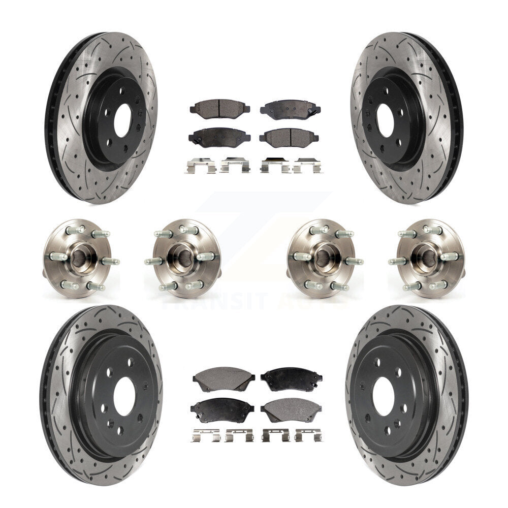 Transit Auto KBB-115993 Wheel Bearing and Hub Assembly for 2010-2016 Saab 9-4X, Cadillac SRX - Front and Rear product image