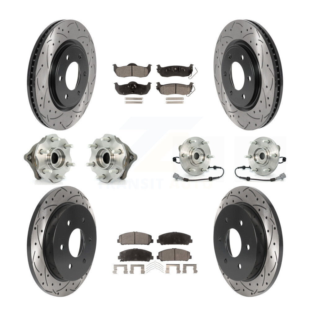 Transit Auto KBB-115994 Wheel Bearing and Hub Assembly for 2008 Nissan Armada - Front and Rear product image