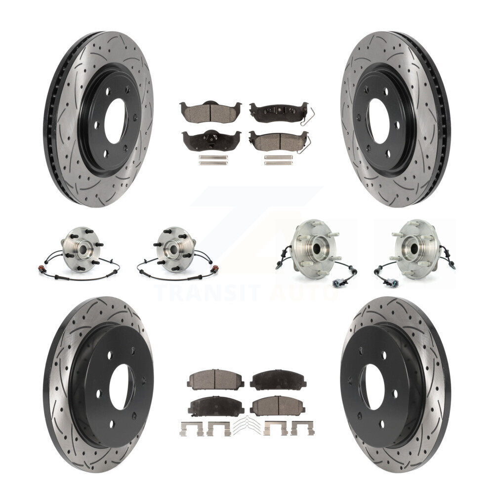 Transit Auto KBB-115995 Wheel Bearing and Hub Assembly for 2007 INFINITI QX56 - Front and Rear product image
