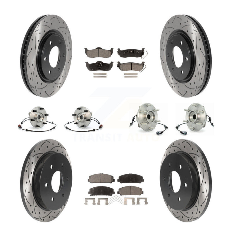 Transit Auto KBB-115995 Wheel Bearing and Hub Assembly for 2007 INFINITI QX56 - Front and Rear product image