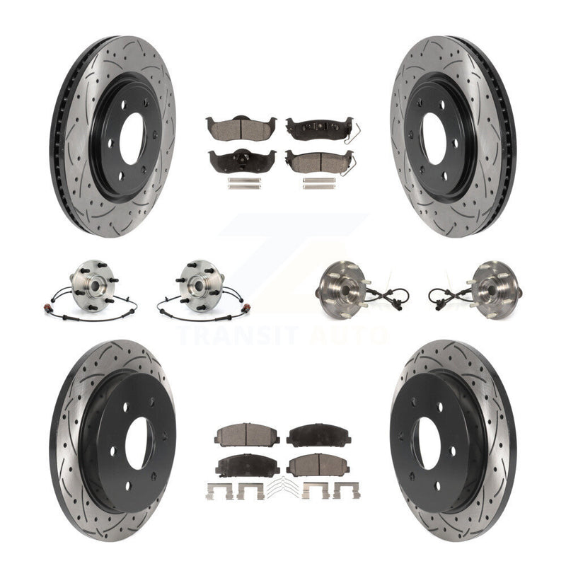 Transit Auto KBB-115997 Wheel Bearing and Hub Assembly for 2012-2015 Nissan Armada - Front and Rear product image