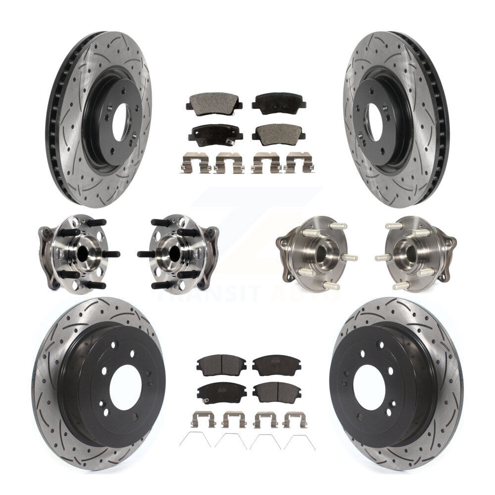 Transit Auto KBB-116003 Wheel Bearing and Hub Assembly for 2017-2022 Kia Sportage - Front and Rear product image