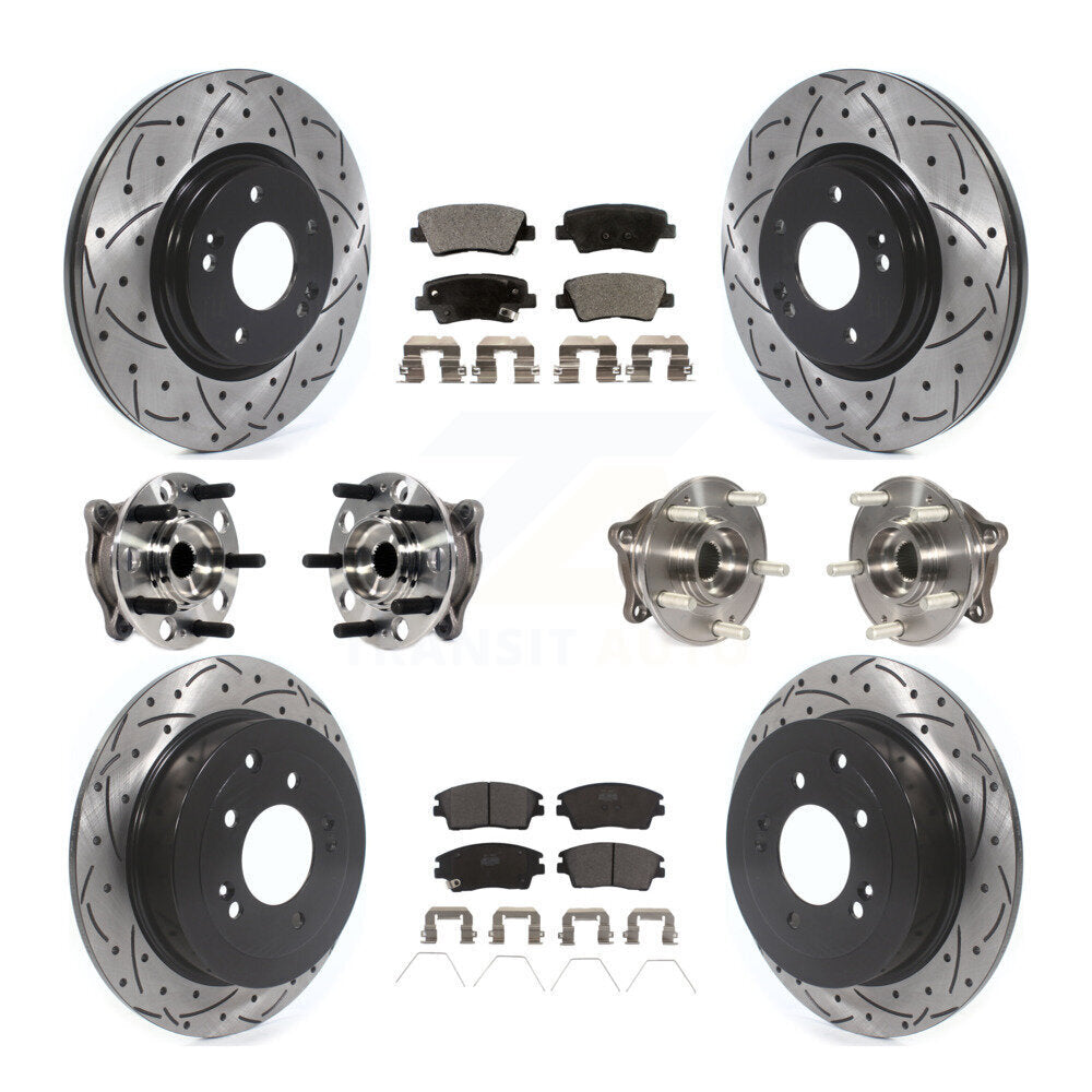 Transit Auto KBB-116004 Wheel Bearing and Hub Assembly for 2016-2022 Kia Sportage, Hyundai Tucson - Front and Rear product image