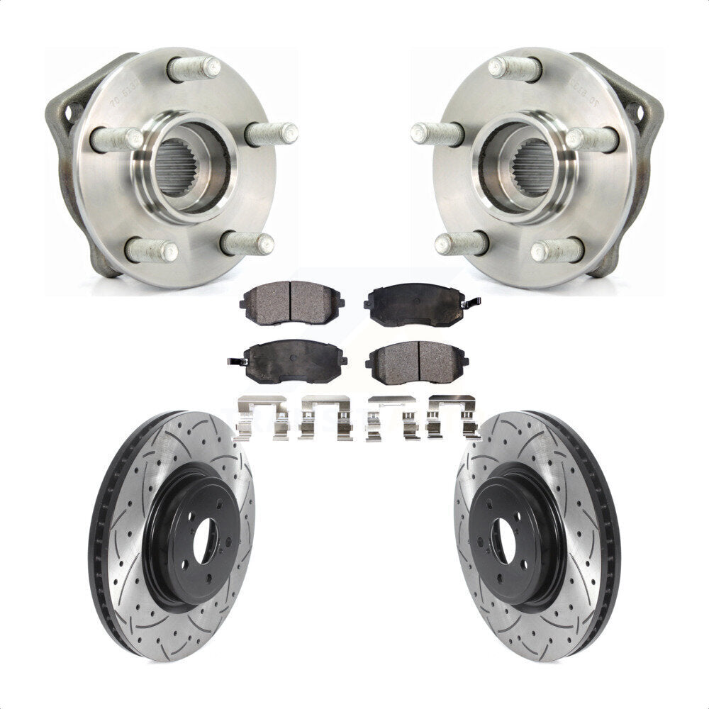 Transit Auto KBB-116010 Wheel Bearing and Hub Assembly for 2005-2006 Subaru Legacy - Front product image