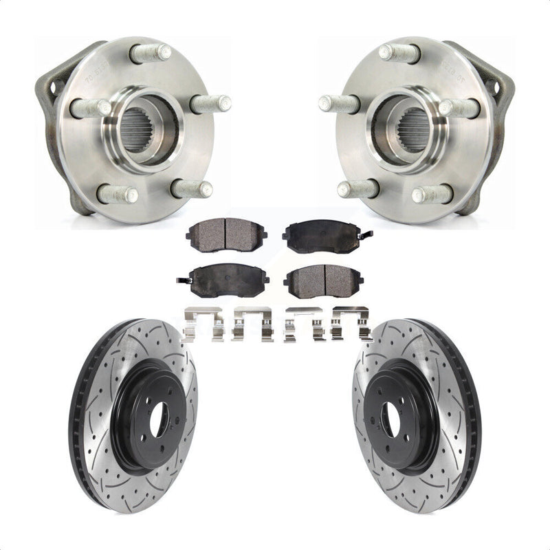 Transit Auto KBB-116010 Wheel Bearing and Hub Assembly for 2005-2006 Subaru Legacy - Front product image
