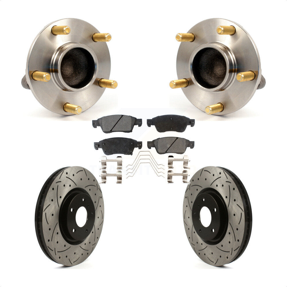 Transit Auto KBB-116011 Wheel Bearing and Hub Assembly for 2007 INFINITI G35 - Front product image