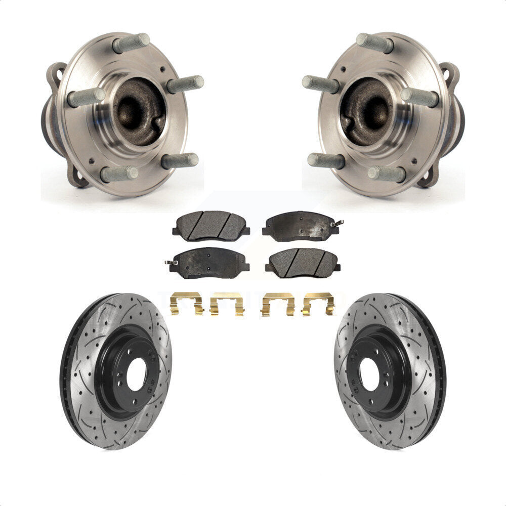 Transit Auto KBB-116012 Wheel Bearing and Hub Assembly for 2012 Hyundai Genesis - Front product image