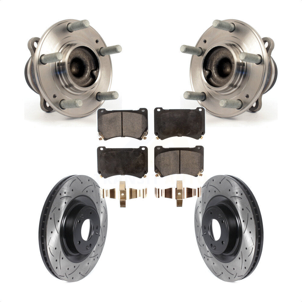 Transit Auto KBB-116014 Wheel Bearing and Hub Assembly for 2011-2014 Hyundai Genesis, Hyundai Equus - Front product image