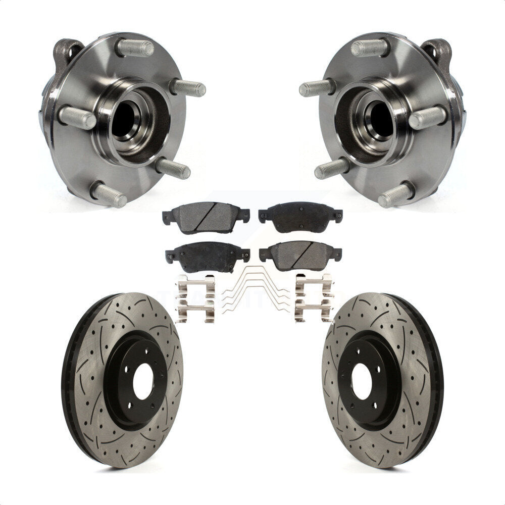 Transit Auto KBB-116027 Wheel Bearing and Hub Assembly for 2007-2015 INFINITI Q60, INFINITI G37, INFINITI G35 - Front product image