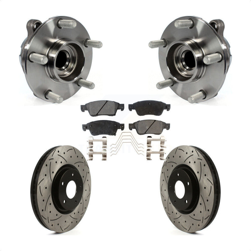 Transit Auto KBB-116027 Wheel Bearing and Hub Assembly for 2007-2015 INFINITI Q60, INFINITI G37, INFINITI G35 - Front product image