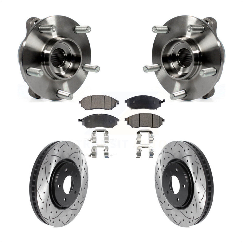 Transit Auto KBB-116028 Wheel Bearing and Hub Assembly for 2006-2013 INFINITI FX37, INFINITI FX35, INFINITI FX45 - Front product image