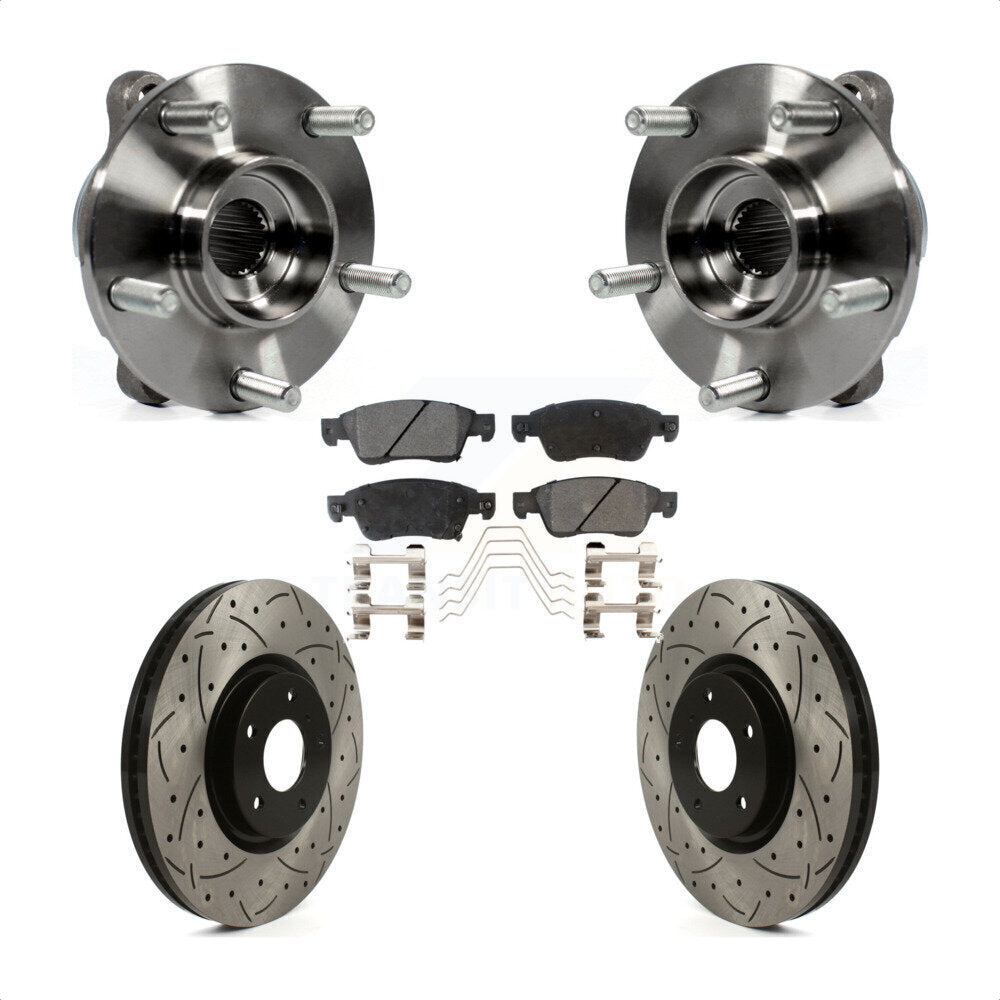 Transit Auto KBB-116029 Wheel Bearing and Hub Assembly for 2007-2015 INFINITI Q60, INFINITI G35 - Front product image