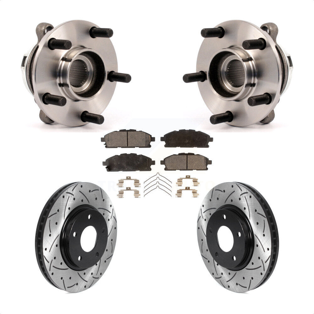 Transit Auto KBB-116030 Wheel Bearing and Hub Assembly for 2011-2017 Nissan Quest - Front product image
