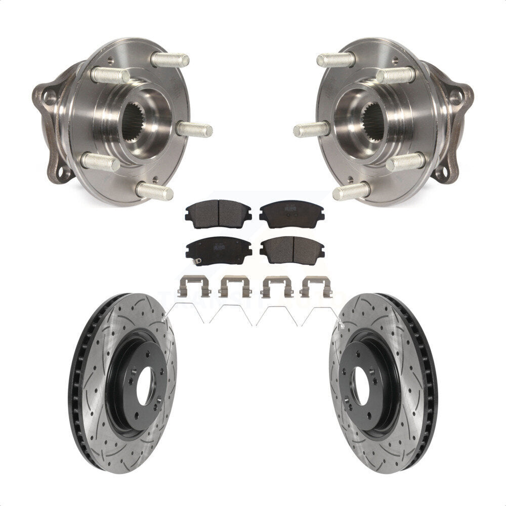 Transit Auto KBB-116033 Wheel Bearing and Hub Assembly for 2017-2022 Kia Sportage - Front product image