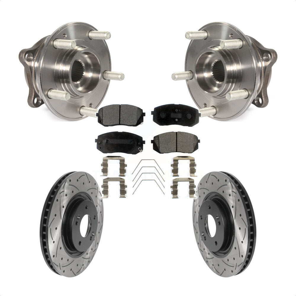 Transit Auto KBB-116034 Wheel Bearing and Hub Assembly for 2016-2020 Kia Optima, Hyundai Sonata - Front product image
