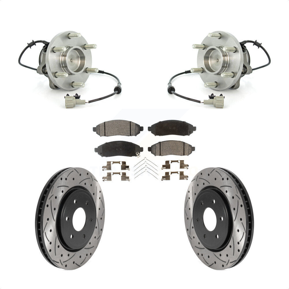 Transit Auto KBB-116036 Wheel Bearing and Hub Assembly for 2005-2024 Nissan Frontier, Suzuki Equator, Nissan Pathfinder & more product image