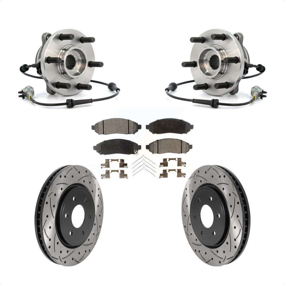 Transit Auto KBB-116037 Wheel Bearing and Hub Assembly for 2005-2024 Suzuki Equator, Nissan Pathfinder, Nissan Frontier & more product image