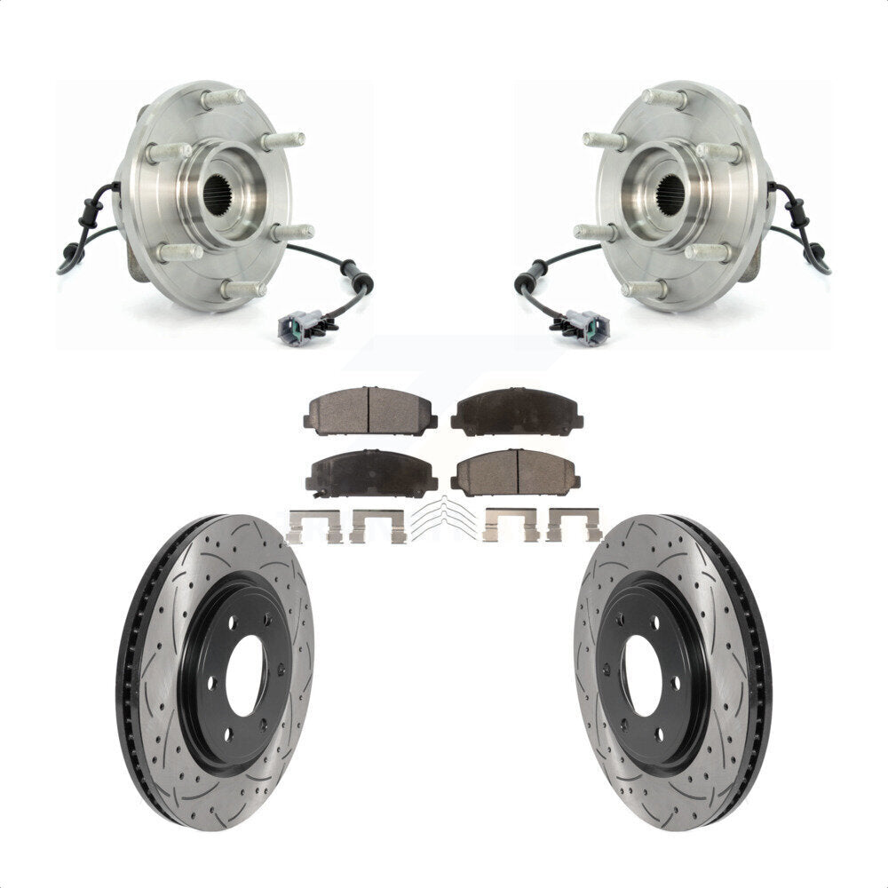Transit Auto KBB-116038 Wheel Bearing and Hub Assembly for 2007 INFINITI QX56 - Front product image
