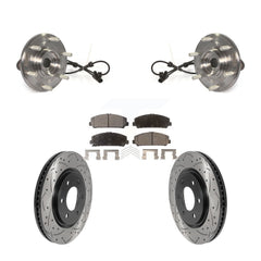 Transit Auto KBB-116041 Wheel Bearing and Hub Assembly for 2012-2015 Nissan Armada, Nissan TITAN - Front product image