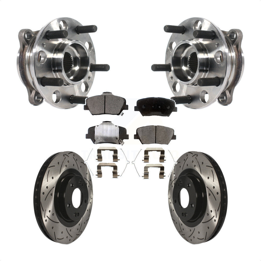 Transit Auto KBB-116045 Wheel Bearing and Hub Assembly for 2016-2020 Hyundai Santa Fe Sport, Kia Sorento - Front product image