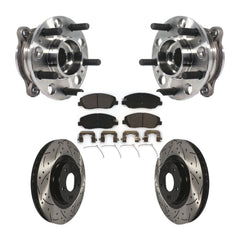 Transit Auto KBB-116046 Wheel Bearing and Hub Assembly for 2017-2019 Hyundai Santa Fe, Hyundai Santa Fe XL - Front product image