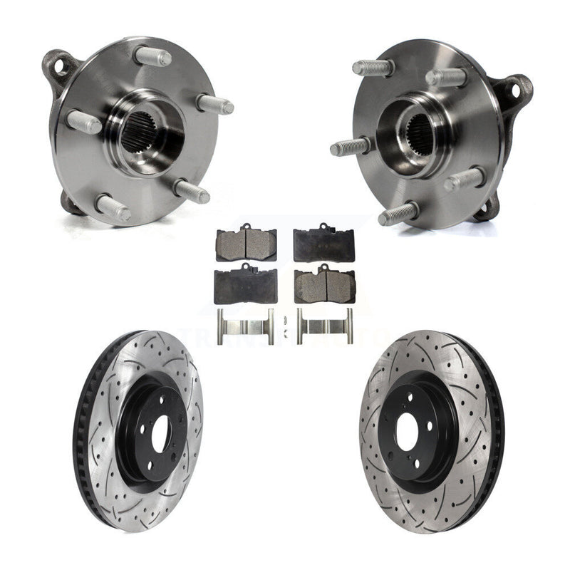 Transit Auto KBB-116051 Wheel Bearing and Hub Assembly for 2007-2022 Lexus RC300, Lexus RC350, Lexus IS300 & more - Front product image