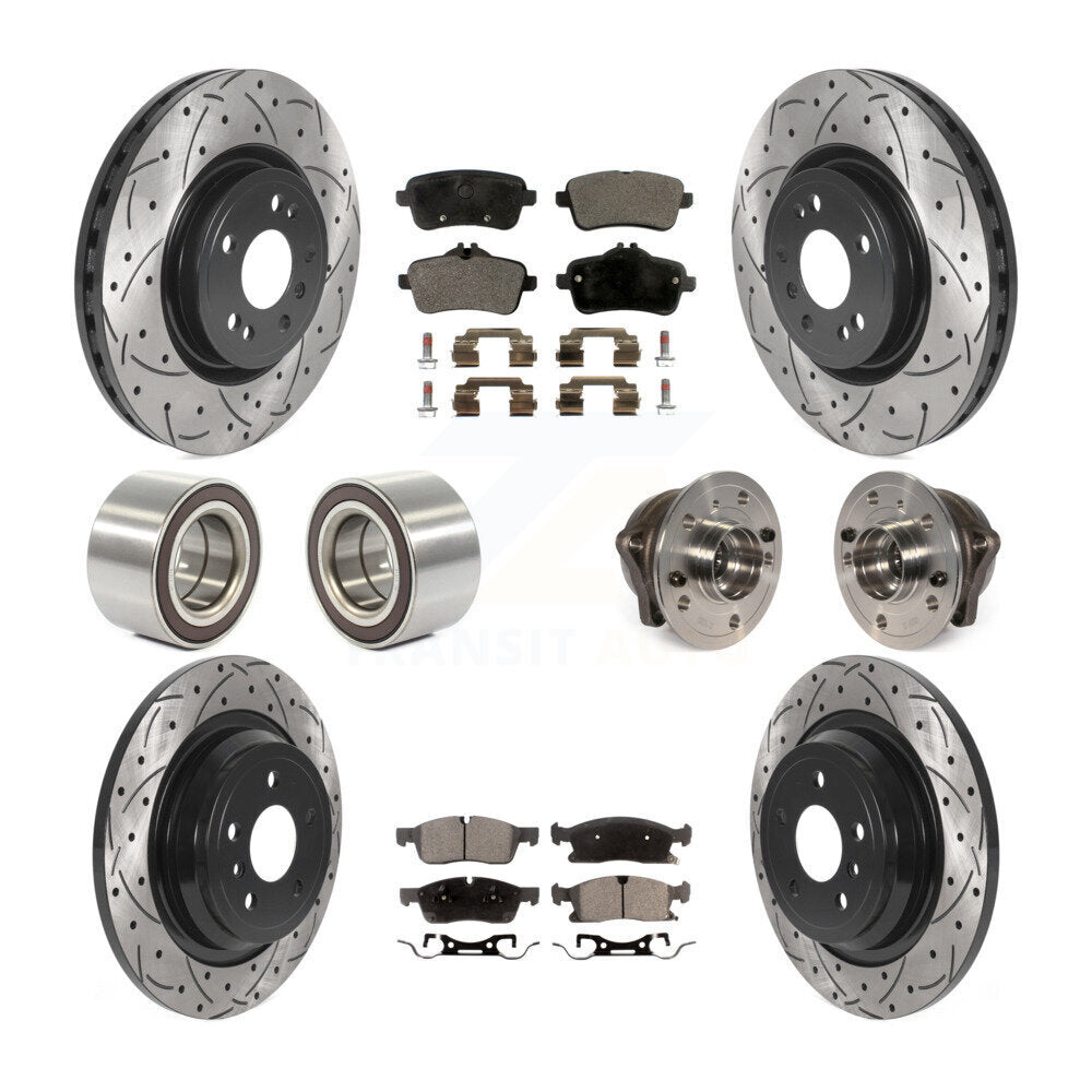 Transit Auto KBB-116053 Wheel Bearing and Hub Assembly for 2012-2018 Mercedes-Benz GLE300d, Mercedes-Benz GLE350, Mercedes-Benz ML250 & more - Front and Rear product image