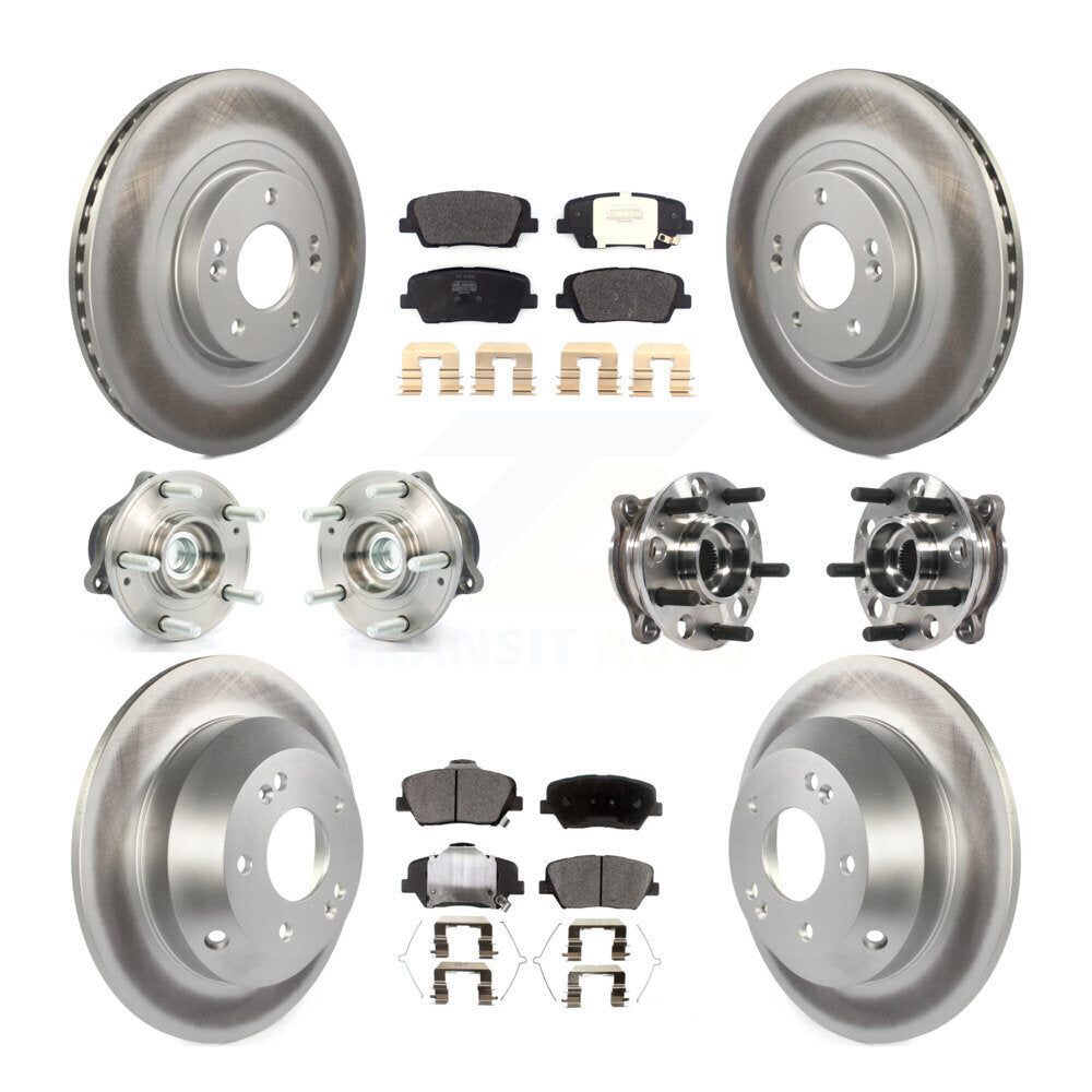 Transit Auto KBB-116060 Wheel Bearing and Hub Assembly for 2017-2018 Hyundai Santa Fe Sport - Front and Rear product image