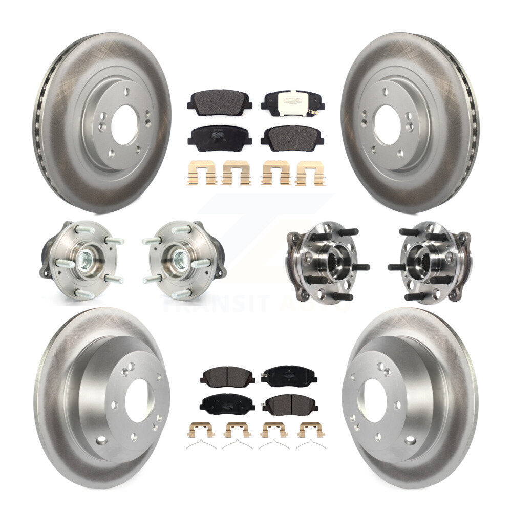 Transit Auto KBB-116061 Wheel Bearing and Hub Assembly for 2017-2019 Hyundai Santa Fe, Hyundai Santa Fe XL - Front and Rear product image