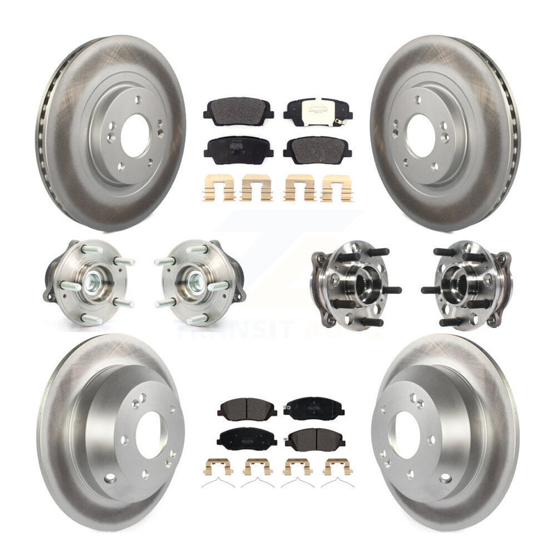 Transit Auto KBB-116061 Wheel Bearing and Hub Assembly for 2017-2019 Hyundai Santa Fe, Hyundai Santa Fe XL - Front and Rear product image