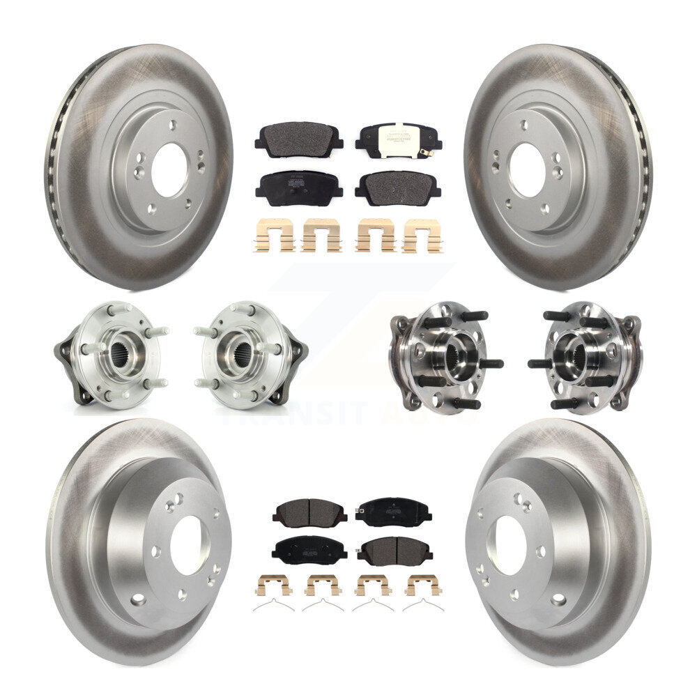 Transit Auto KBB-116070 Wheel Bearing and Hub Assembly for 2017-2019 Hyundai Santa Fe, Hyundai Santa Fe XL - Front and Rear product image