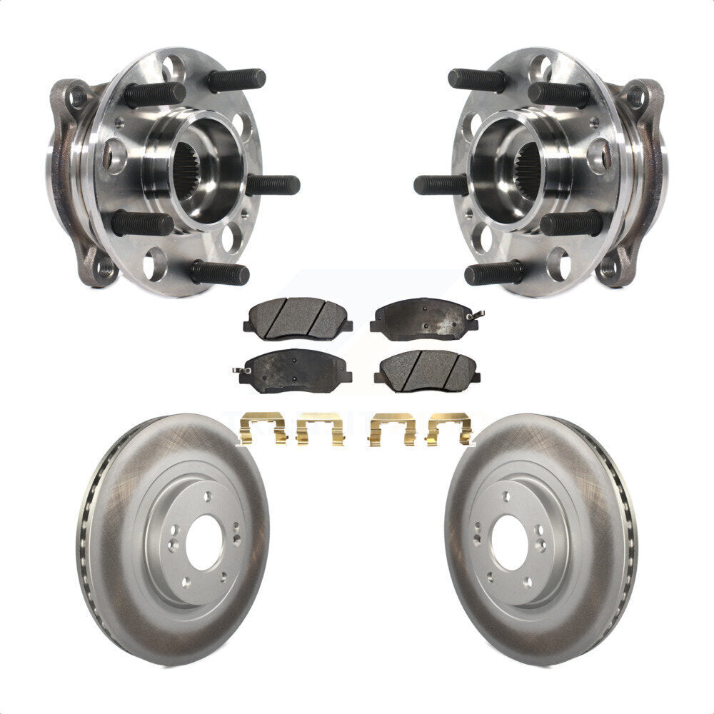 Transit Auto KBB-116078 Wheel Bearing and Hub Assembly for 2015-2016 Hyundai Santa Fe XL, Hyundai Santa Fe - Front product image