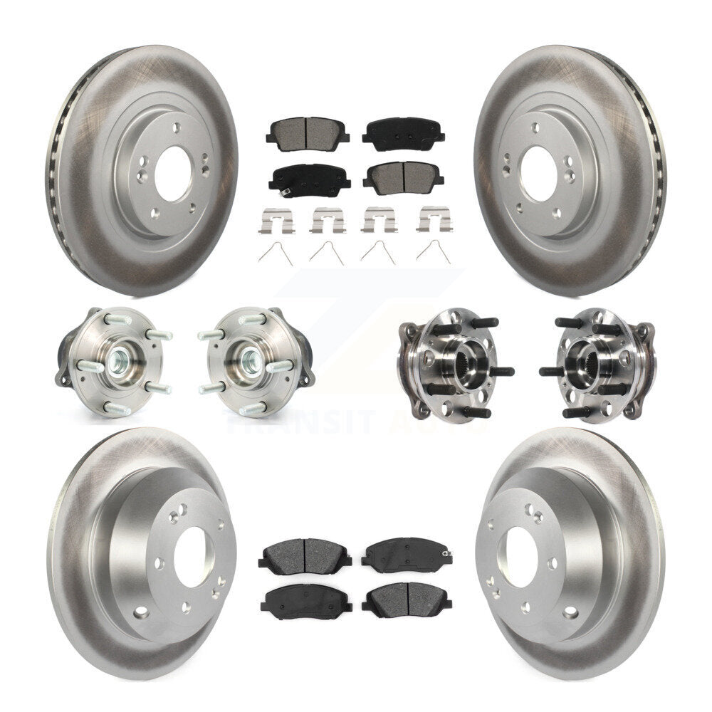 Transit Auto KBB-116091 Wheel Bearing and Hub Assembly for 2017-2019 Hyundai Santa Fe, Hyundai Santa Fe XL - Front and Rear product image