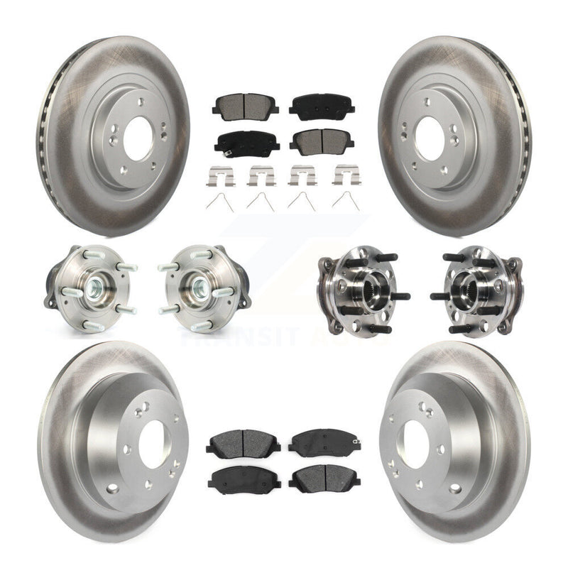 Transit Auto KBB-116091 Wheel Bearing and Hub Assembly for 2017-2019 Hyundai Santa Fe, Hyundai Santa Fe XL - Front and Rear product image