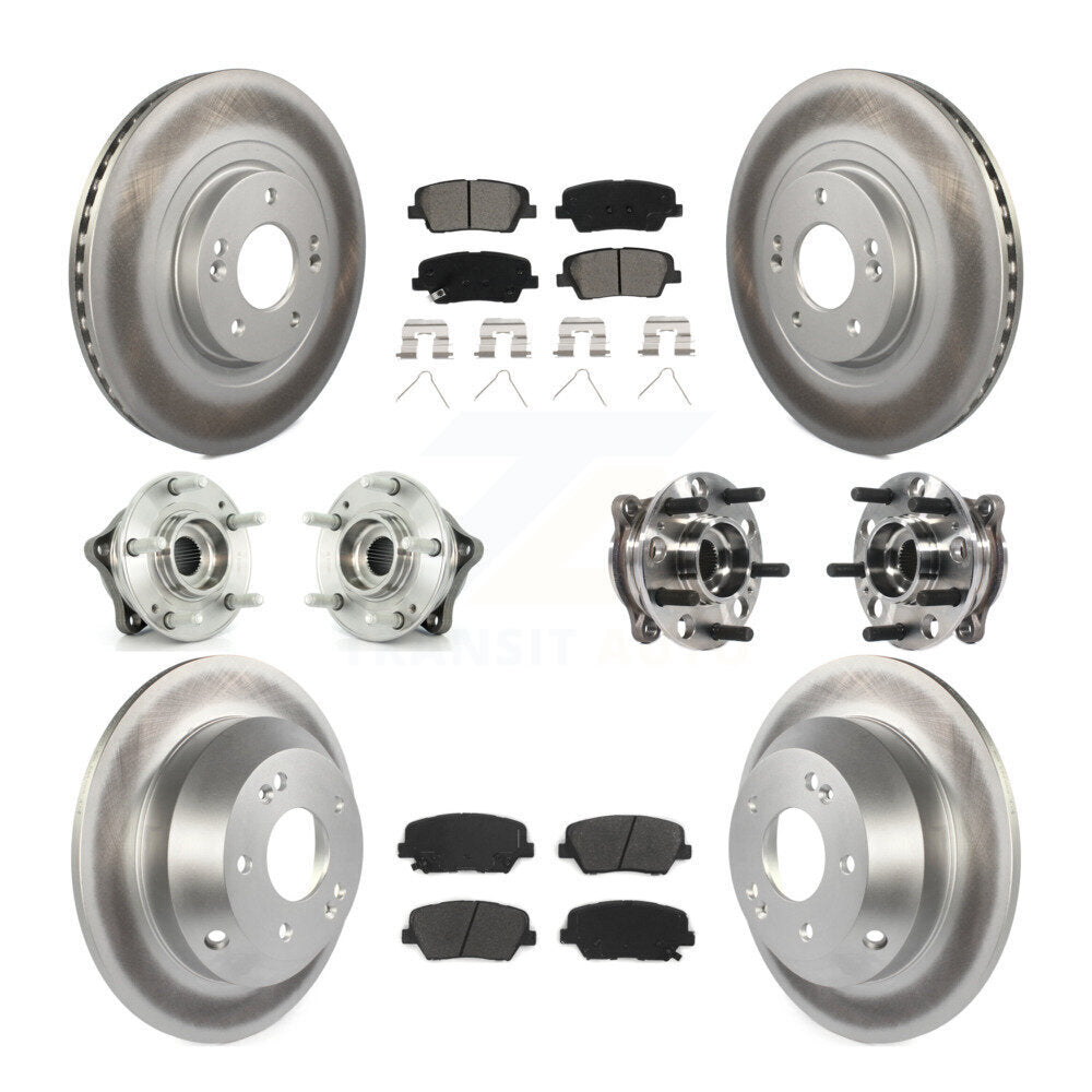 Transit Auto KBB-116100 Wheel Bearing and Hub Assembly for 2017-2018 Hyundai Santa Fe Sport - Front and Rear product image