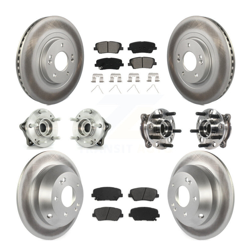 Transit Auto KBB-116100 Wheel Bearing and Hub Assembly for 2017-2018 Hyundai Santa Fe Sport - Front and Rear product image