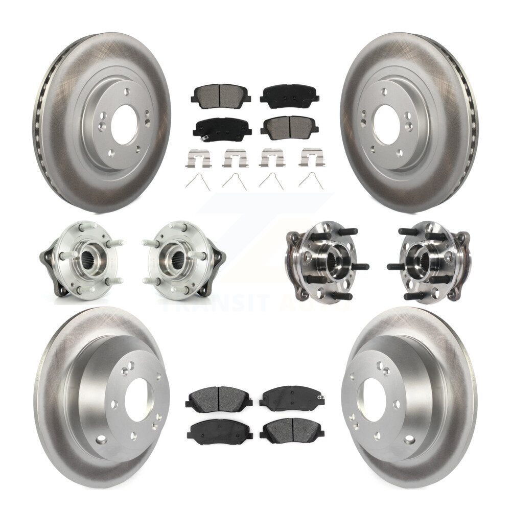 Transit Auto KBB-116101 Wheel Bearing and Hub Assembly for 2017-2019 Hyundai Santa Fe, Hyundai Santa Fe XL - Front and Rear product image