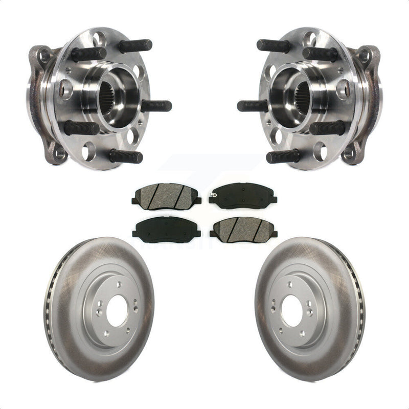 Transit Auto KBB-116108 Wheel Bearing and Hub Assembly for 2015-2016 Hyundai Santa Fe XL, Hyundai Santa Fe - Front product image