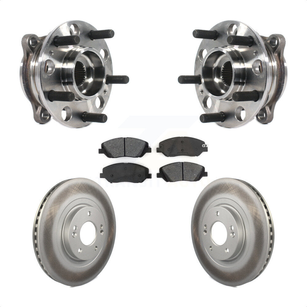 Transit Auto KBB-116111 Wheel Bearing and Hub Assembly for 2017-2019 Hyundai Santa Fe, Hyundai Santa Fe XL - Front product image
