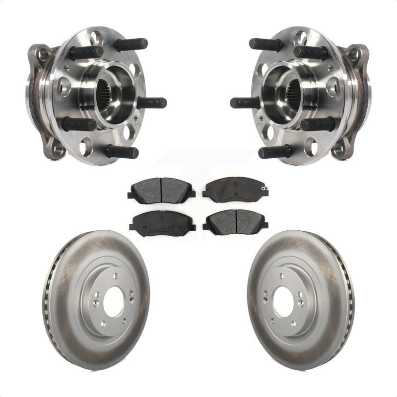 Transit Auto KBB-116111 Wheel Bearing and Hub Assembly for 2017-2019 Hyundai Santa Fe, Hyundai Santa Fe XL - Front product image